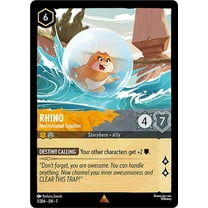 Disney Lorcana Archazia's Island Rare Rhino - Motivational Speaker #1