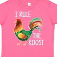 thumbnail image 4 of Inktastic Farmer I Rule the Roost Rooster Boys or Girls Toddler T-Shirt, 4 of 5
