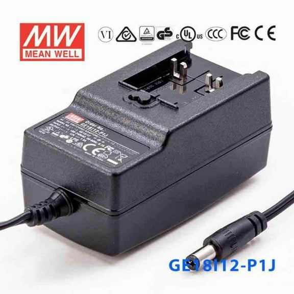 Mean Well GE18I12-P1J Power Supply 18W 12V