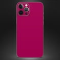 thumbnail image 4 of DesignSkinz Solid Dark Pink V2 Full-Body Skin Decal Wrap Cover for iPhone 15, 4 of 9