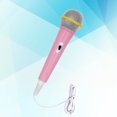 thumbnail image 1 of SASABAXI 5Set Children Karaoke Machine Pink Microphone for Kids Musical Instruments, 1 of 8