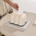 thumbnail image 1 of Tissue Box Tissue Dispenser Napkin Box Cute Shape Facial Tissue Organizer Tissue Storage Case For Living Room Bedroom Bathroom Countertop, 1 of 7