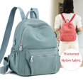 thumbnail image 3 of Mochila de tela Oxford de nailon grueso para mujer, mochila pequeña de viaje impermeable de gran capacidad, mochila de viaje ligera, 3 of 5