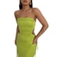 thumbnail image 2 of VISgogo mujeres sin mangas espalda descubierta Bodycon vestido Color sólido recorte cintura verano Casual fiesta vestido Club Streetwear VISgogo  moda, 2 of 5