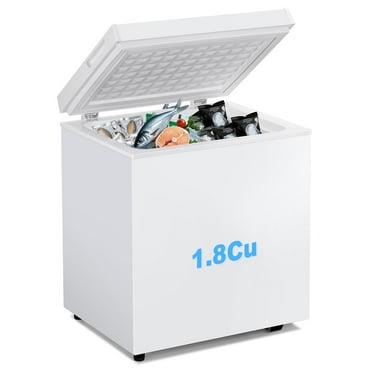 Dimedeal 1.8 Cu.ft Compact Chest Freezer ,7 Level Temperature Control, Quiet Mini Freezer for Apart, Dorm, Office,