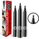 thumbnail image 1 of JYE 3 Plumones para barba bigote y cejas, color negro, fácil de aplicar, impermeable, ideal para cubrir huecos y cubrir canas, apariencia mas abundante natural, 1 of 10
