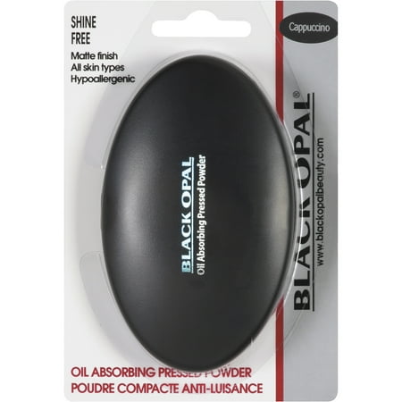 Black Opal Oil Absorbing Pressed Powder, Cappuccino, 0.33 oz