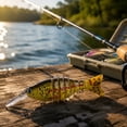 thumbnail image 4 of Bisitoy 2Pcs Soft Plastic Fishing Lures Set with Tail for Crappie Panfish, 4 of 4