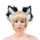 thumbnail image 4 of Cat Fox Wolf Ears Long Fur Hair Headband Wolf Animal Disfraz de Halloween para niñas MFZFUKR BST2001182-2, 4 of 5