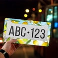 thumbnail image 4 of 1 Pcs Lemons and Limes License Plate Frame,License Plate Cover for Car Decorative Parts,Aluminum License Plate Bracket Holder Rust-Proof for US Standard Car, 4 of 8