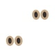 thumbnail image 2 of Injueey Auriculares Cojín Almohadillas para los oídos Almohadillas montadas en la cabeza Reemplazo de orejeras de malla para auriculares Bose Beige+Negro 2Conjunto, 2 of 6
