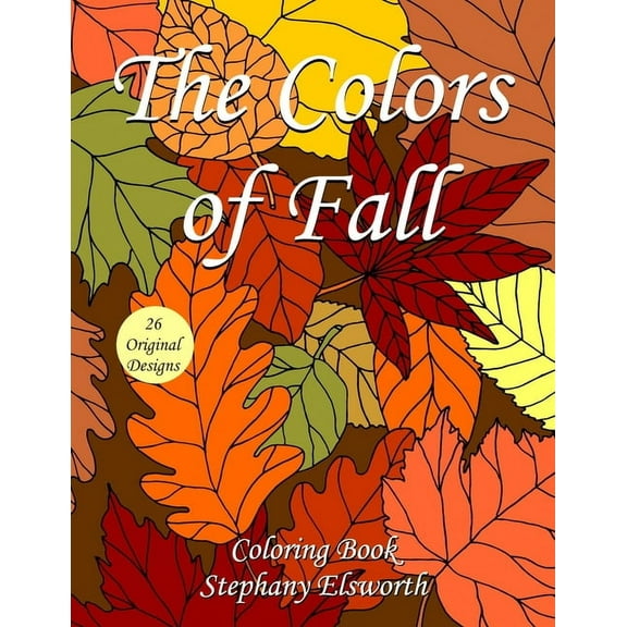 The Colors of Fall Coloring Book (Paperback)