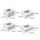 thumbnail image 5 of Cajas para cupcakes - Mini cajas de papel individuales visibles para empacar pasteles, paquete de 10, 5 of 8