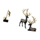 thumbnail image 5 of Figura decorativa de resina con forma de nota musical y reno, ideal como centro de mesa, escritorio, armario o chimenea. Perfecta como regalo para bod, 5 of 8