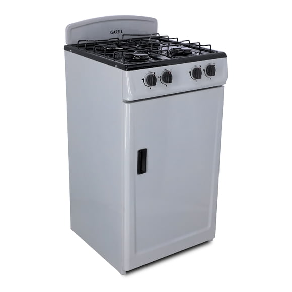 Estufa Parrilla de Gas de Gabinete 4 quemadores 20 pulgadas Gris GARELL Garell PG4Q-G
