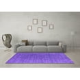 thumbnail image 3 of Ahgly Company Indoor Rectangle Oriental Purple Industrial Area Rugs, 6' x 9', 3 of 4