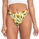 thumbnail image 1 of Balery Sunflowers And Butterflies Tangas de Algodón para Mujer con Estampado – Ropa Interior Sexy, Transpirable, G-string-Small, 1 of 1