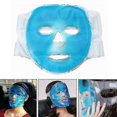 thumbnail image 1 of Mascarilla facial de Gel frío reutilizable, mascarilla facial completa azul, Gel de hielo, mascarilla para los ojos, alivio de la fatiga, relajación, herramientas para el cuidado de la piel 1 ud., 1 of 4