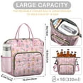 thumbnail image 5 of Pink Princess & Unicorn Pattern Womens Lunch Box for Work,Insulated Large Lunch Bag for Tween and Teen,Loncheras Para Mujer,Leakproof Adult Lunch Bag for Work,Beach,Travel,Picnic,Camping, 5 of 7