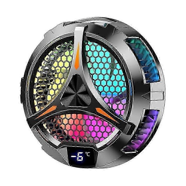 X42 Tablet Radiator Tablet Cooler RGB Colorful Lighting 10cm Fan