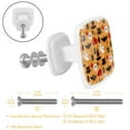 thumbnail image 2 of 4 Pieces Set Drawer Pulls Handle Square Wardrobe Cabinet Knobs with Stainless Steel Screws Furniture Kitchen Decor, 2 of 5