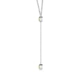 thumbnail image 2 of Angara Collier Péridot Naturel - Collier Style Lariat Péridot Rond 1.1 ct en Platine pour Femmes, 2 of 8