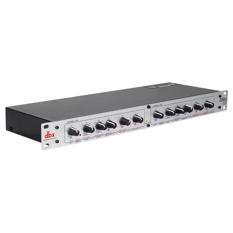 DBX 234XS Rack Mount Stereo 2/3/4-Way Crossover Pro Audio Sound