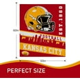 thumbnail image 3 of Football Throw Blanket Football Fans Gift for Men Women Kids Cozy Soft Flannel Blanket with Sofa Bed Couch Living Room 50" X 60", 3 of 5