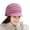 Pink, variant on Knitted Newsboy Hats for Women Cold Weather Visor Caps Beanies Brim Ladies Snow Billed Felt Hats for Women