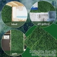 thumbnail image 2 of Bibana 12-Pack Artificial Boxwood Panels, 20"x20" UV Protected Faux Hedge Plant, Realistic Privacy Fence Screen for Outdoor Indoor Garden Backyard Wall Decor, 2 of 6