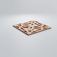 thumbnail image 3 of Ekena Millwork 11 3/8"W x 11 3/8"H x 3/8"T Small Baytown Decorative Fretwork Wood Wall Panels, Alder, 3 of 6