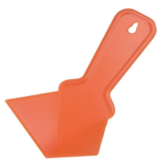 Uxcell Inside Corner Trowel 4 Inch Drywall Corner Tool Plastic Corner Knife, Orange