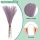 thumbnail image 2 of Uxcell 20 Paquete de Hierba Pampas Falsa 21.7" para Decoración del Hogar Boda Púrpura, 2 of 6