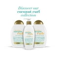 thumbnail image 2 of OGX Quenching + Coconut Curls Frizz-Defying Moisture Mousse, 8 fl oz, 2 of 8