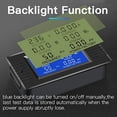 thumbnail image 4 of 2pcs AC Voltage Current Power Panel Meter LCD Digital Display Ammeter Multimeter with Split Core Current Transformer, 4 of 10