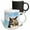 Multicolor, variant on 3drose, Eagle Owl (bubo Bubo) in Spain, 11oz Mug