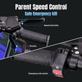 thumbnail image 3 of 40 cc Trail Blazer Ride-On Buggy,4 Stroke Dual-Speed Off-road 4-Wheeler, Key-Lock Safe & 10-15mph, Front & Rear Shocks and Knobby Tires for Grass, Dirt and Gravel,BLUE, 3 of 9