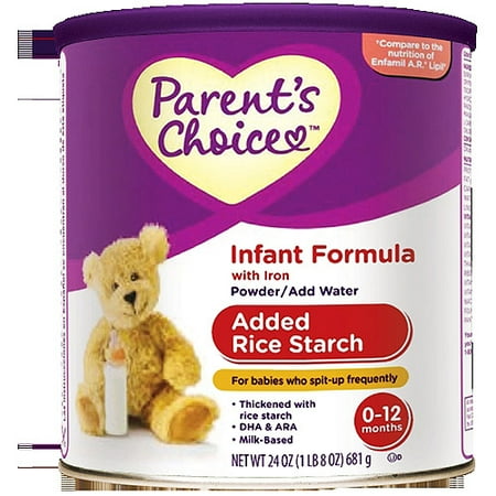 Parent's Choice - Added Rice Starch Infant Powder Formula