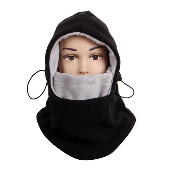 TELOLY Toddler Hat,Double Sided Fleece Design Baby Beanie,Dense Villus Baby Hats,Black