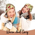 thumbnail image 4 of Lsque Cherries and Ladybirds Pattern Knitted Beanie, Unisex Winter Hat, Knit Hat Winter Beanies Thick Fisherman Beanies Cuffed Plain Skull Caps, 4 of 6