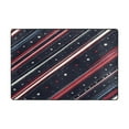 thumbnail image 2 of Non-Slip Area Rug 72"x48" Indoor Washable Floor Mats Carpet Printed for Living Room, Bedroom, Home Decor Stripes and Stars, 2 of 7