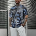 thumbnail image 2 of Crew Neck T Shirts for Men Short/long Sleeve Big and Tall Summer Tennis Tshirts Oversized Gradient Round Neck Summer Casual Vacation Basic Activewear, 2 of 6