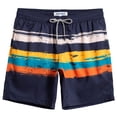 thumbnail image 1 of Bañador maamgic Quick Dry Shorts de baño para hombre, color azul marino, talla M, 1 of 9