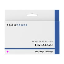 Zoomtoner Compatible with Epson T676XL320 Ink / Inkjet Cartridge - Regular Yield - Magenta