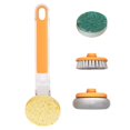 thumbnail image 5 of Tnobhg Scrub Brush with Microfiber Refill Portable Ergonomic Multi-Purpose Scrub Brush Kitchen Cleaning Tool, 5 of 8