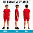 thumbnail image 2 of RBX Boys Athletic Outfit Short Set Performance Shirt and Basketball Shorts for Boys 2 Piece, 2 of 7