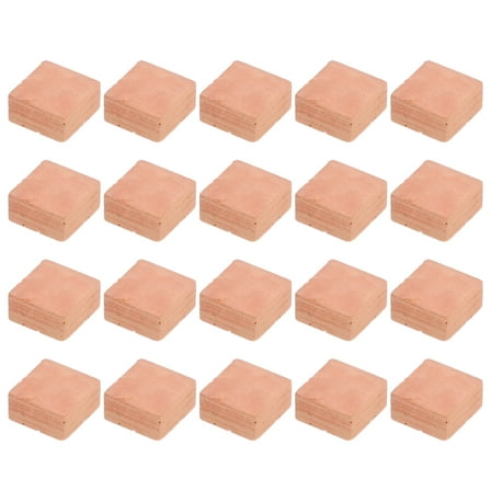 FACEGA 20 Red Mini Bricks for Landscaping Garden Accessories