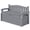 Gray, variant on Vineego 82 Gallon Storage Patio Bench and Deck Box Organization Storage Combi for Patio, Garden