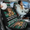 thumbnail image 3 of Uorisanigo Car Seat Covers for Front Seats, Plush Highland Cow Nation Aztec Automotive Seat Covers, Universal Fits Most Car Truck Van and SUV Comfortable, 2 Pieces Front, 3 of 7