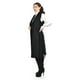 thumbnail image 2 of Chaleco largo con cinto Roman Fashion /Juvenil, 3018 (Negro) negro M, 2 of 5